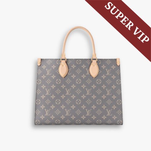 Super Vip 1:1 – Louis Vuitton Onthego MM Trianon Grey 35cm M12415