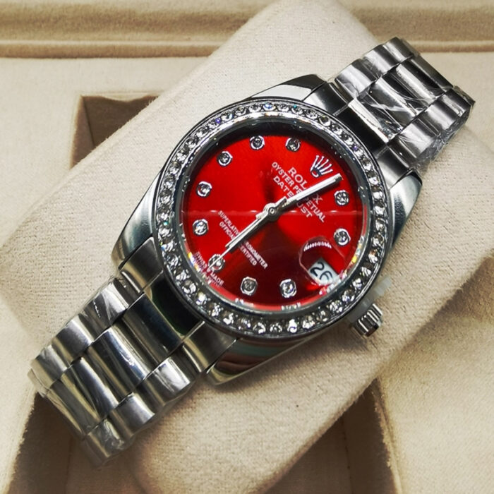 Rolex Lady Datejust Demi Red Dial And Silver 31mm 278383RBR 0020 - Image 2