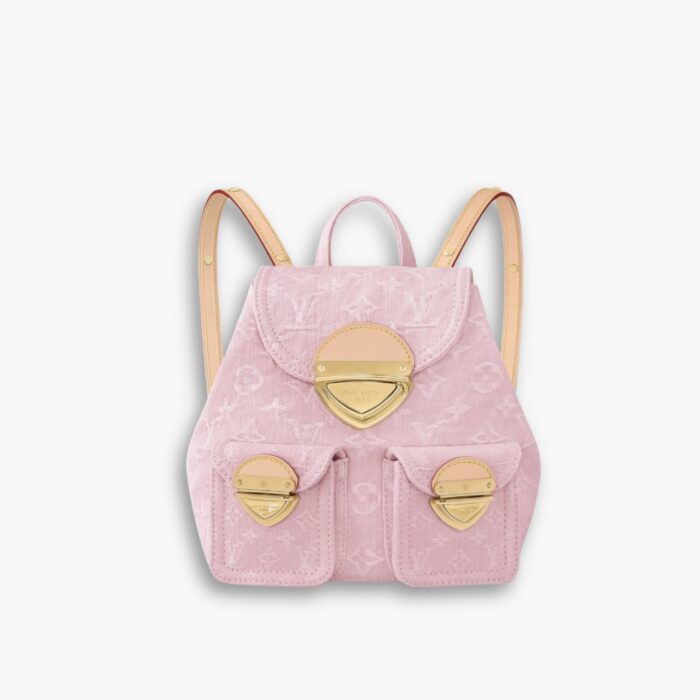 Louis Vuitton Venice Backpack Denim Pink 26Cm M13031