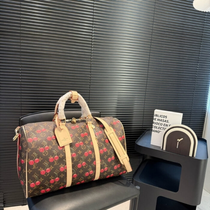 Louis Vuitton x Takashi Murakami Keepall Bandoulière 45 Monogram Brown 45Cm M13764 - Image 2