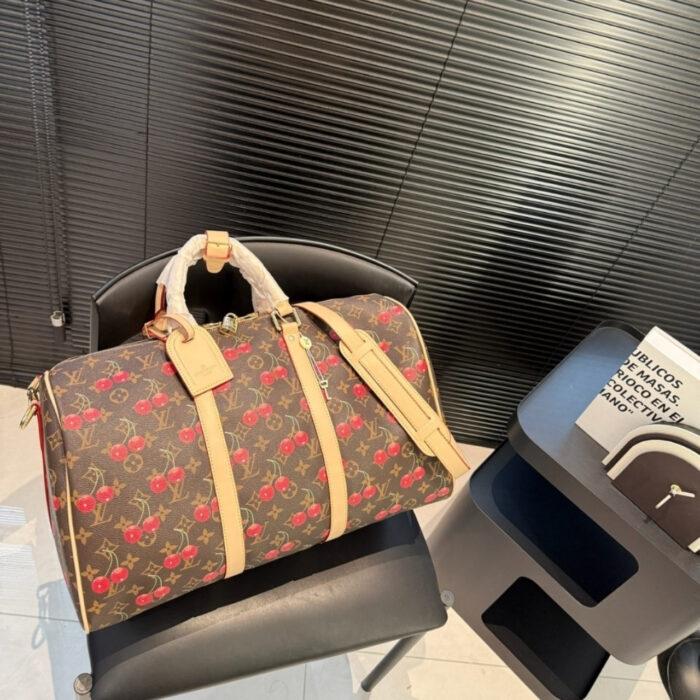 Louis Vuitton x Takashi Murakami Keepall Bandoulière 45 Monogram Brown 45Cm M13764 - Image 3