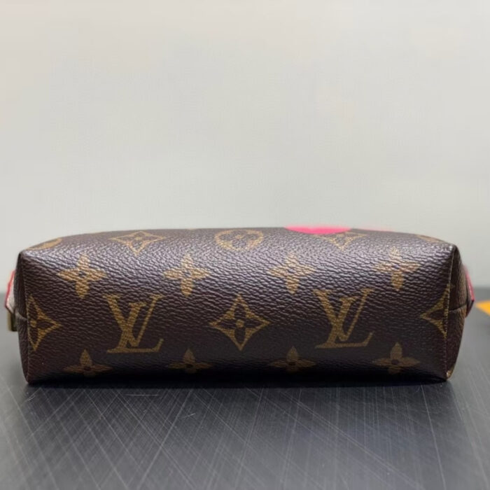 Louis Vuitton x Takashi Murakami Cosmetic Pouch PM Monogram Brown 17Cm M13766 - Image 5