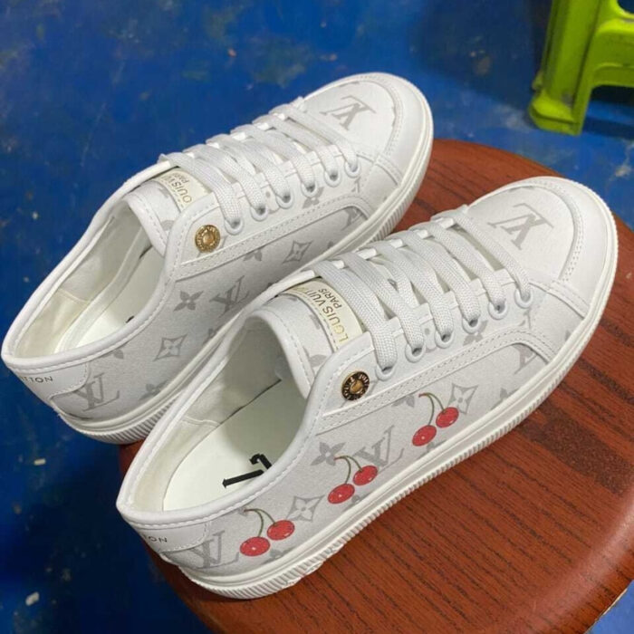 Louis Vuitton X Takashi Murakami LV Lagoon Sneaker White 1AHKYO - Image 3