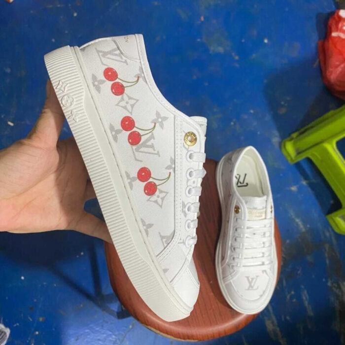 Louis Vuitton X Takashi Murakami LV Lagoon Sneaker White 1AHKYO - Image 4