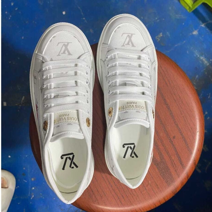 Louis Vuitton X Takashi Murakami LV Lagoon Sneaker White 1AHKYO - Image 5