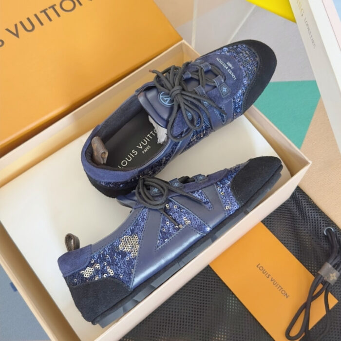 Louis Vuitton Lv Sneakerina Blue 1AHNCM - Image 3