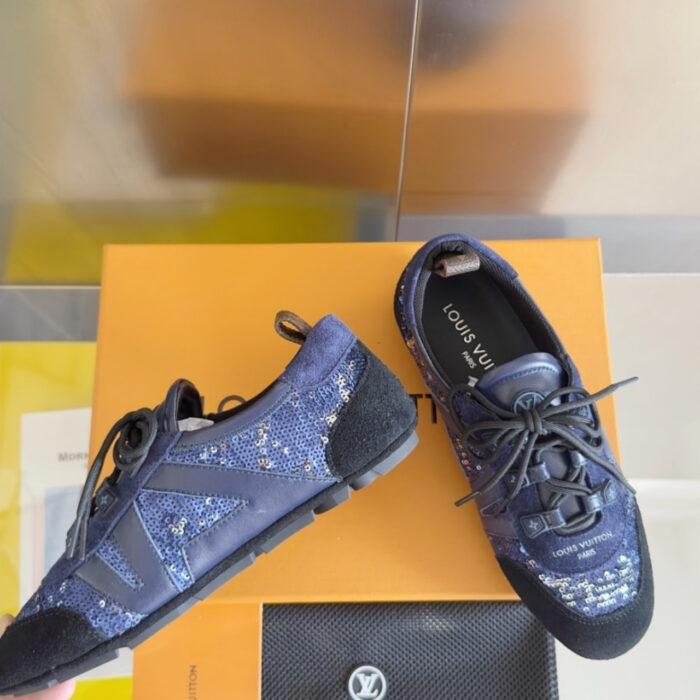 Louis Vuitton Lv Sneakerina Blue 1AHNCM - Image 4
