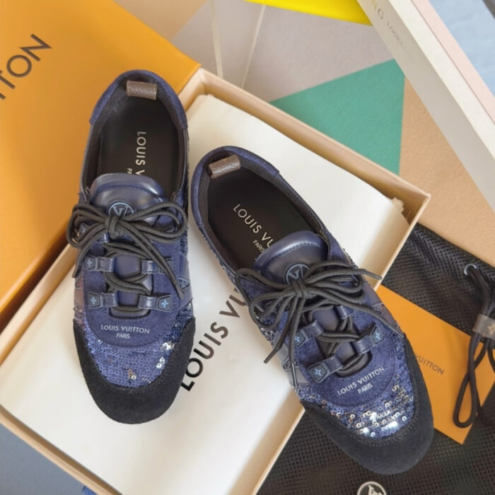 Louis Vuitton Lv Sneakerina Blue 1AHNCM - Image 5