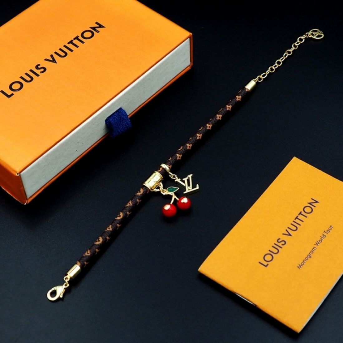 Louis Vuitton x Murakami Cerise Bracelet M8977Z - Image 4