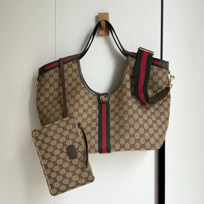 Gucci Giglio Large Tote Bag Brown 60Cm 853971 FAFFP 2547 - Image 2