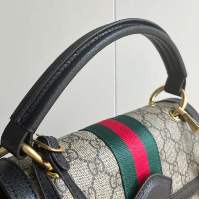 Gucci Queen Margaret GG Small Top Handle Bag Black 25Cm - Image 5