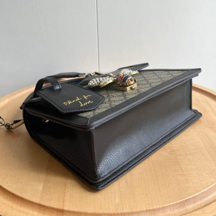 Gucci Queen Margaret GG Small Top Handle Bag Black 25Cm - Image 6