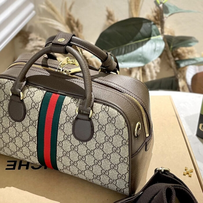 Gucci Ophidia Medium GG Top Handle Bag Brown 32Cm 724575 9C2SG 8746 - Image 4
