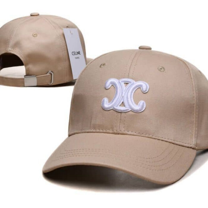 Celine CC Cotton Baseball Cap Beige - Image 2