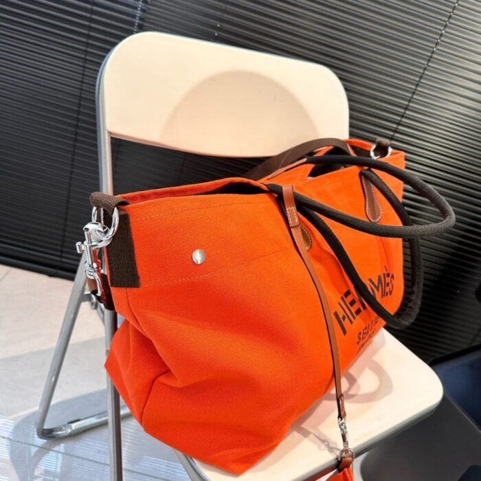 Hermes Fourre Tout Du Cavalier Bag Orrange 42cm - Image 5