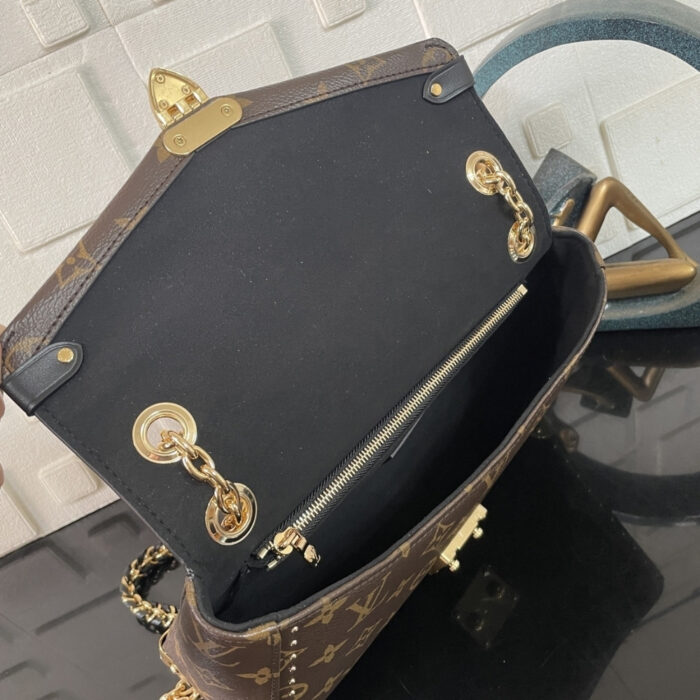 Super Vip 1:1 – Louis Vuitton Trunkie Bag Coated Canvas Brown 27Cm M14526 - Image 6