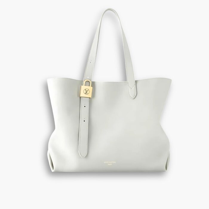 Louis Vuitton Low Key Cabas MM White 47Cm