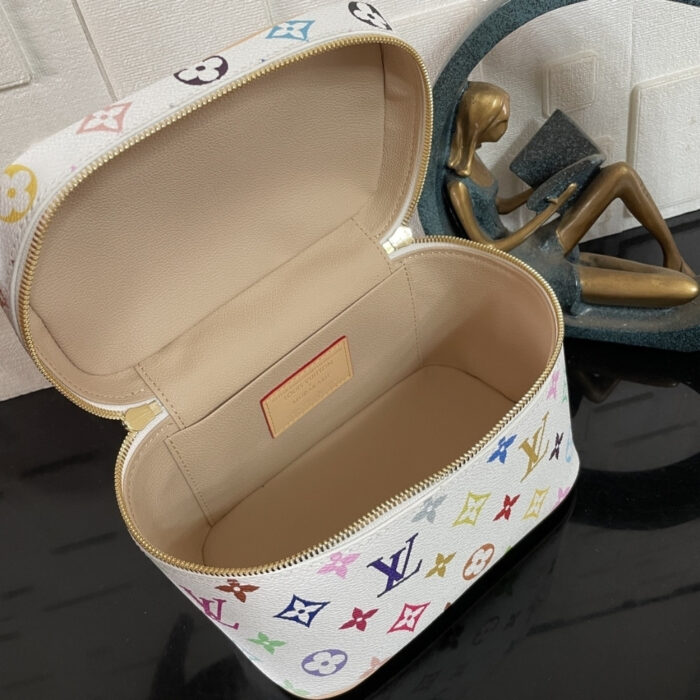 Super Vip 1:1 – Louis Vuitton x Takashi Murakami Nice Mini White 20Cm - Image 7