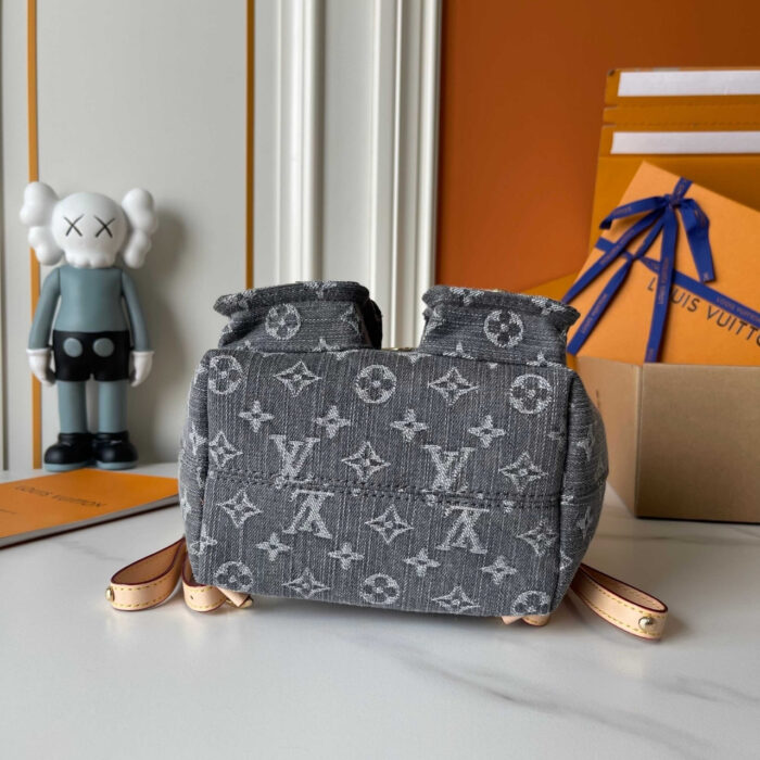 Louis Vuitton Venice Backpack Denim Black 24Cm - Image 5