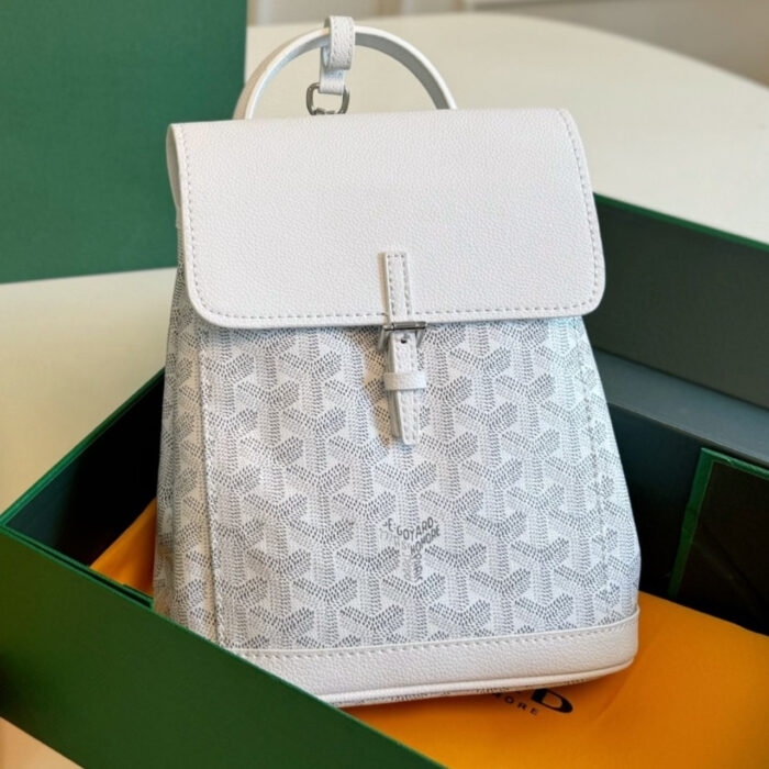 Goyard Alpin Mini Backpack White 23Cm ALPIN2MINTY50CL50P - Image 2