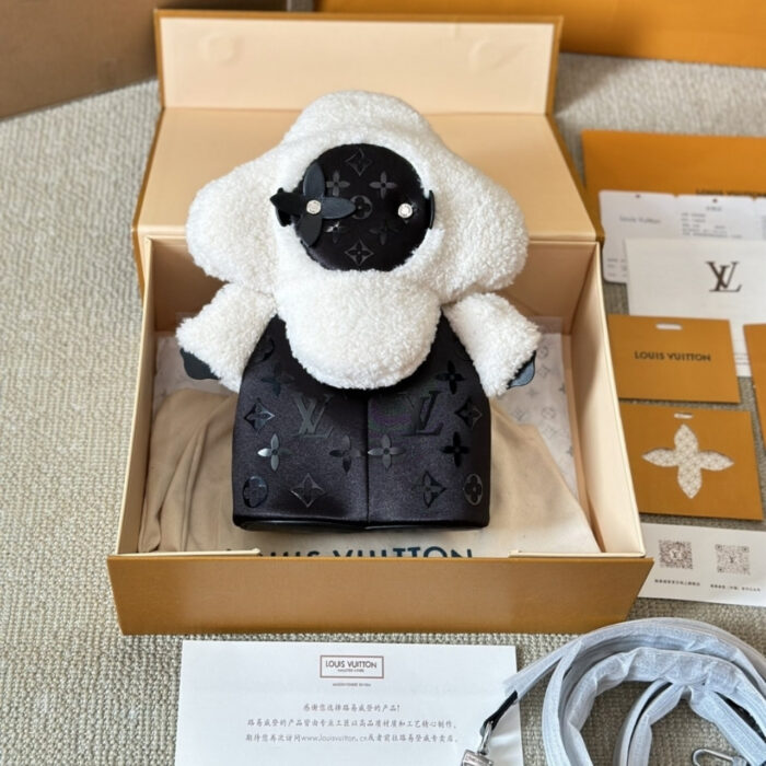 Louis Vuitton Vivienne Backpack Black And White 28Cm M11794 - Image 2