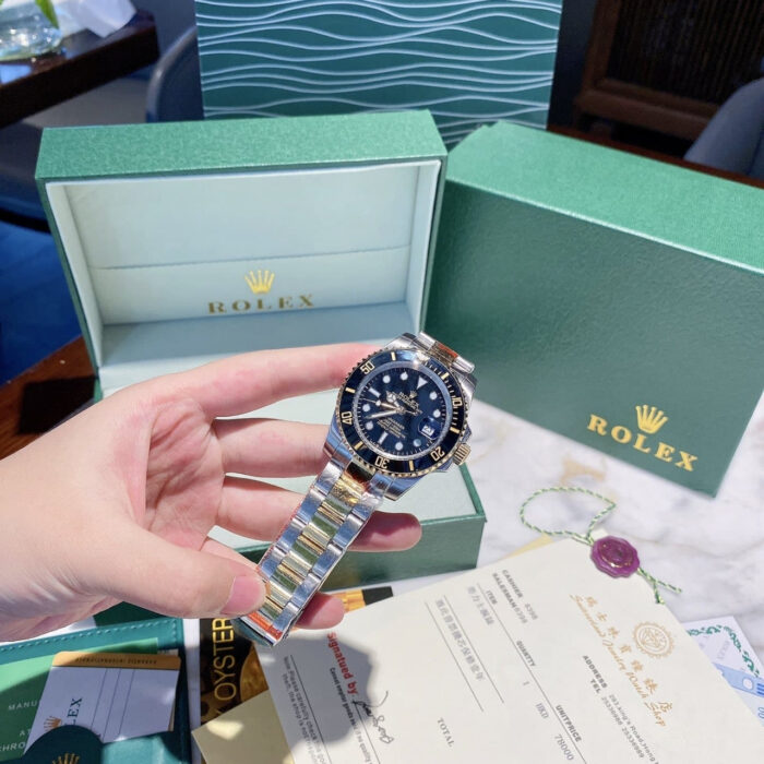 Rolex Submariner Date Stainless Steel And Gold Blue 40mm 116613LB 0005 - Image 4