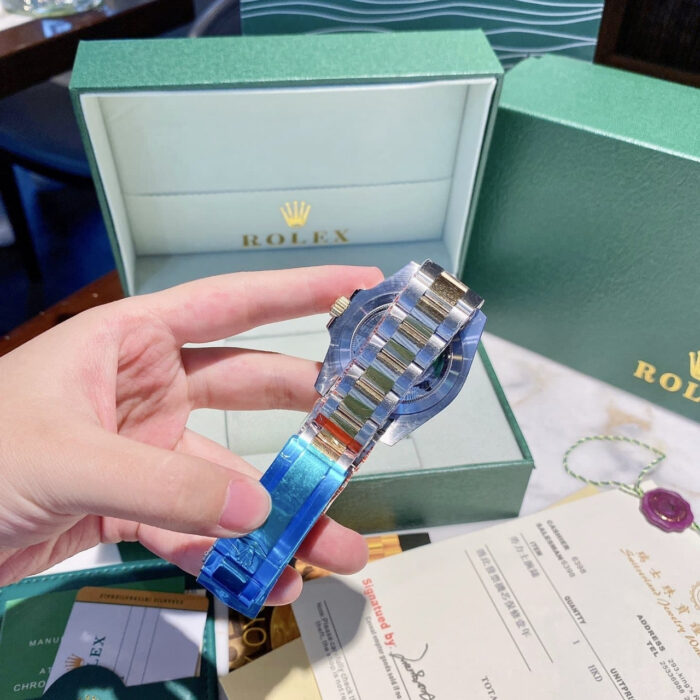Rolex Submariner Date Stainless Steel And Gold Blue 40mm 116613LB 0005 - Image 5