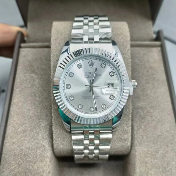 Rolex Datejust Silver Watch 126333 0012 41mm - Image 2