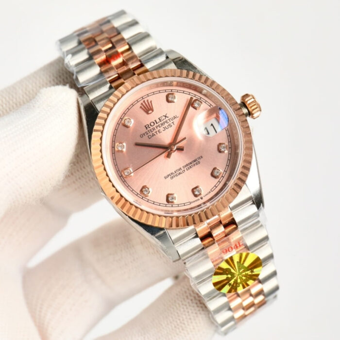 Rolex Datejust Stainless Steel And Everose Gold 40mm - Image 2