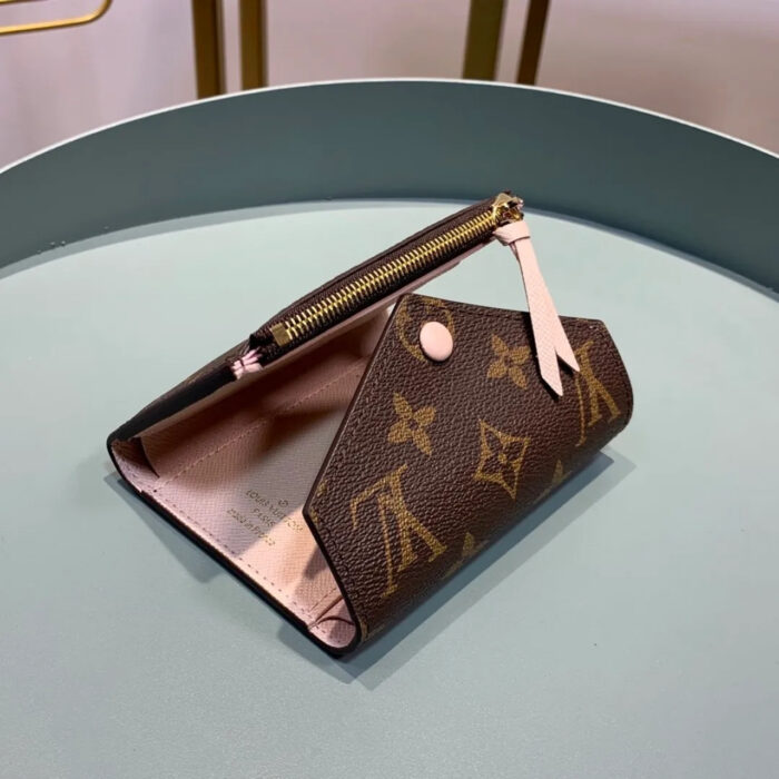Louis Vuitton Victorine Wallet Rose Pink 12cm M62360 - Image 3