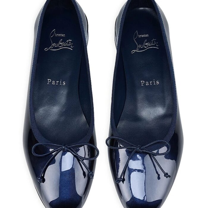 Christian Louboutin Sweetie Jane Flat Ballerinas Zaffiro 1250242V198 - Image 3
