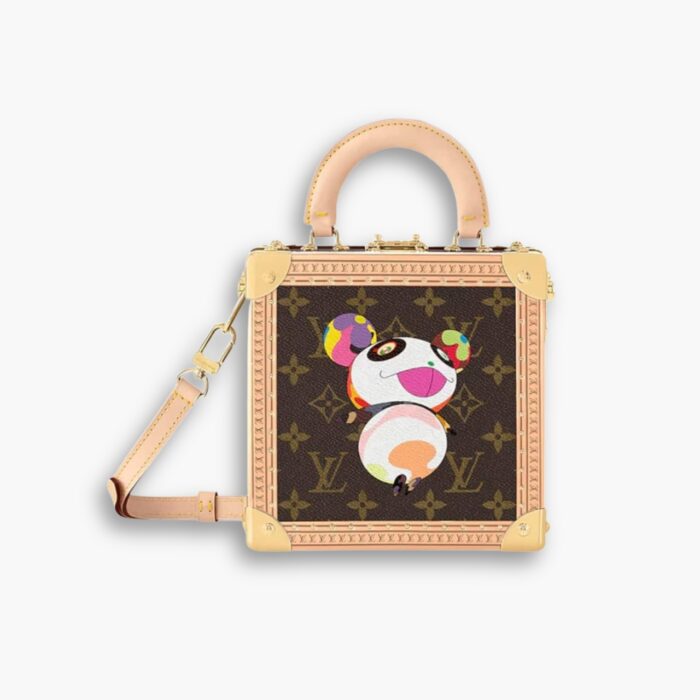 Louis Vuitton x Takashi Murakami Mini Square Trunk Brown 17Cm M13127