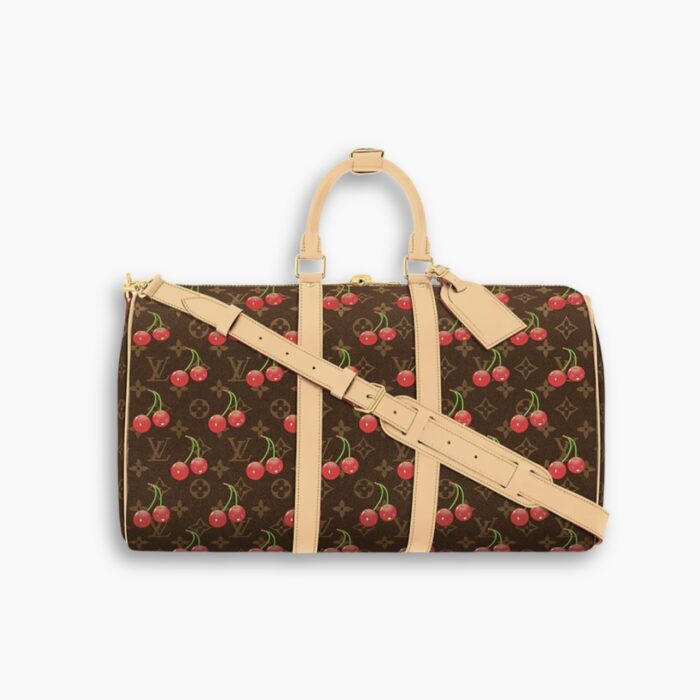 Louis Vuitton x Takashi Murakami Keepall Bandoulière 45 Monogram Brown 45Cm M13764