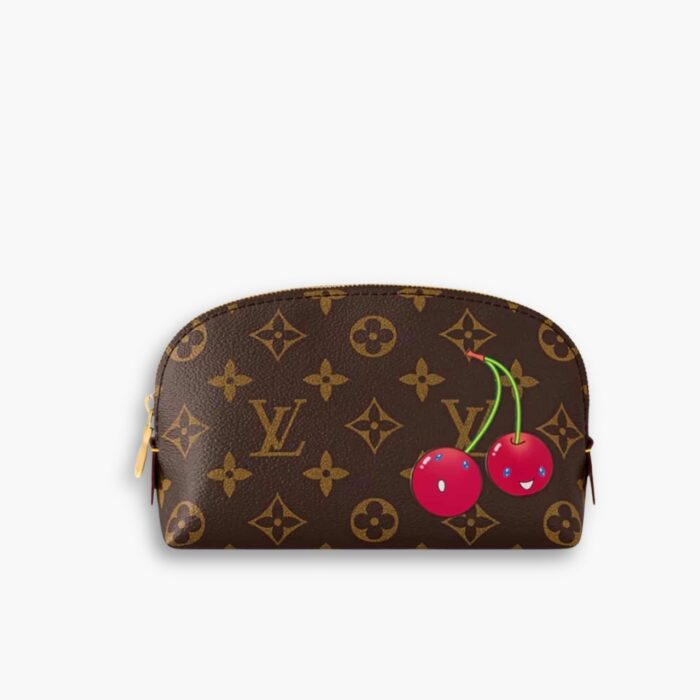 Louis Vuitton x Takashi Murakami Cosmetic Pouch PM Monogram Brown 17Cm M13766