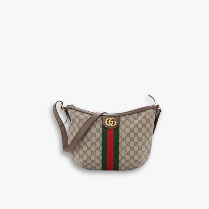 Gucci Ophidia Large Shoulder Bag Brown GG Supreme 35cm