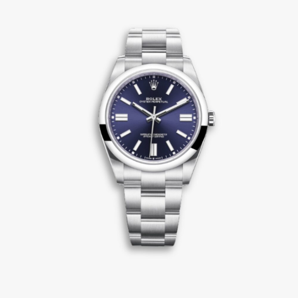 Rolex Oyster Perpetual Navy Blue 124300 0003 41mm