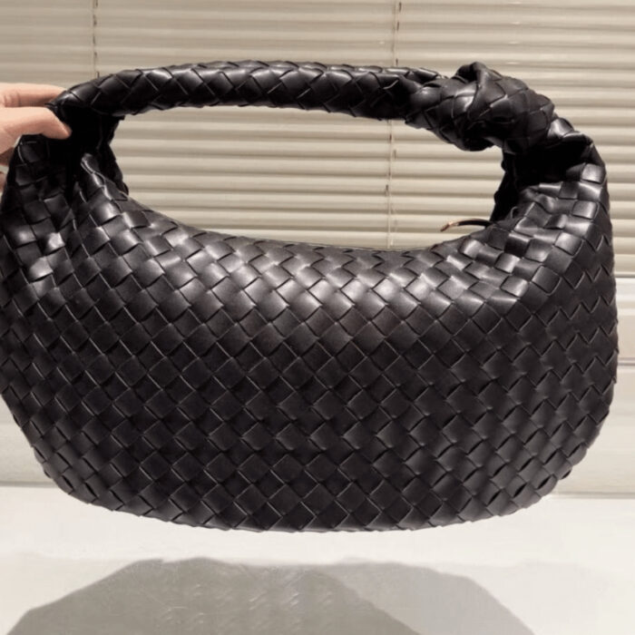 Bottega Veneta Small Jodie Bag In Black 34Cm 690225VCPP01229 - Image 2