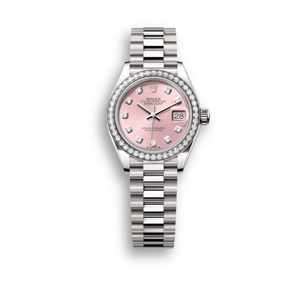 Rolex Datejust 31 Oyster Oystersteel White Gold And Pink 31mm 278384RBR 0035