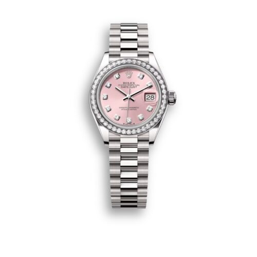 Rolex Datejust 31 Oyster Oystersteel White Gold And Pink 31mm 278384RBR 0035