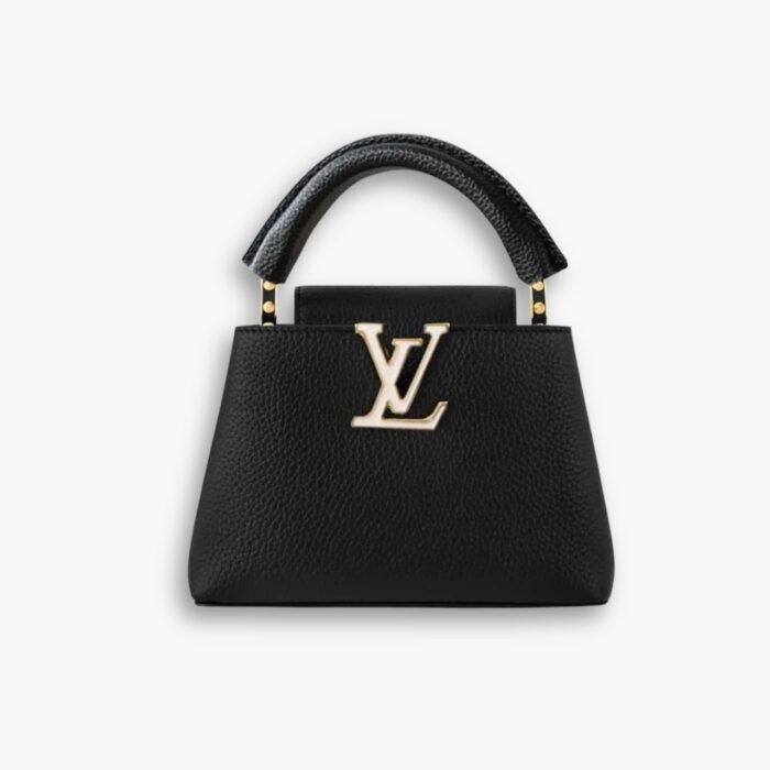 Louis Vuitton Capucines Mini Black 21Cm