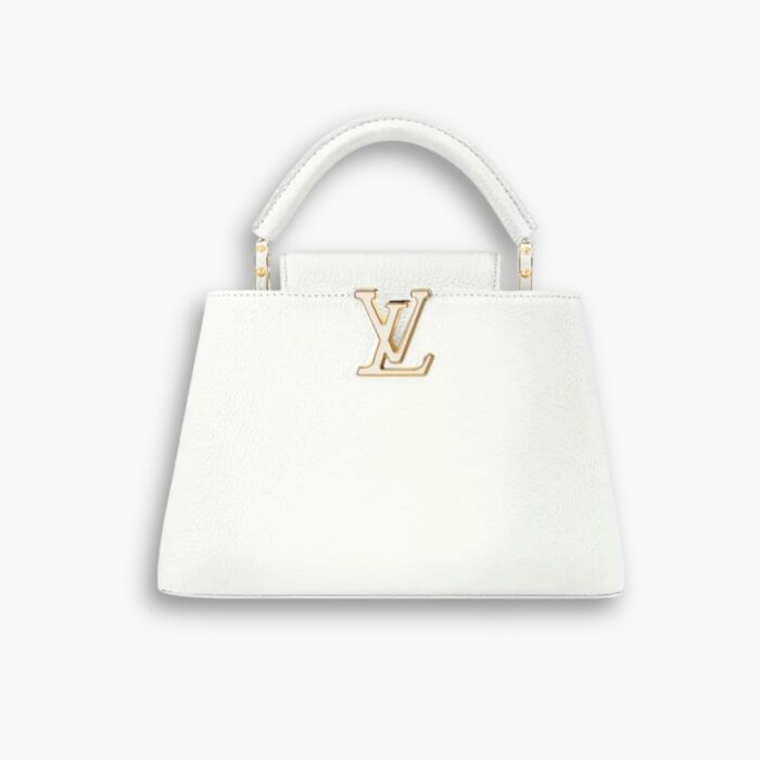 Louis Vuitton Capucines BB Snow White 27Cm