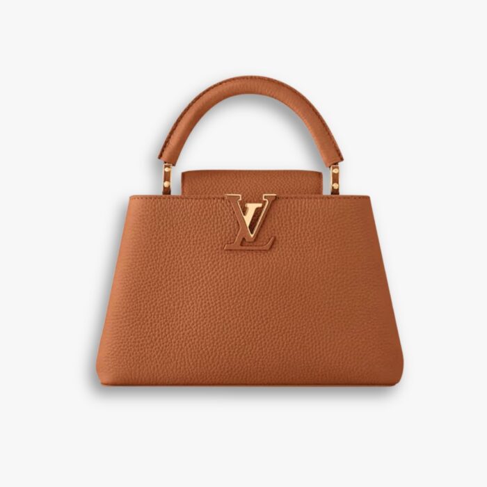 Louis Vuitton Capucines BB Tan Brown 27Cm