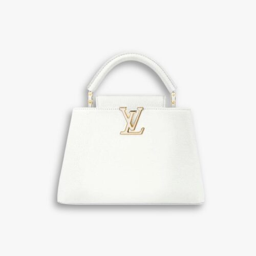 Louis Vuitton Capucines BB Snow White 27Cm