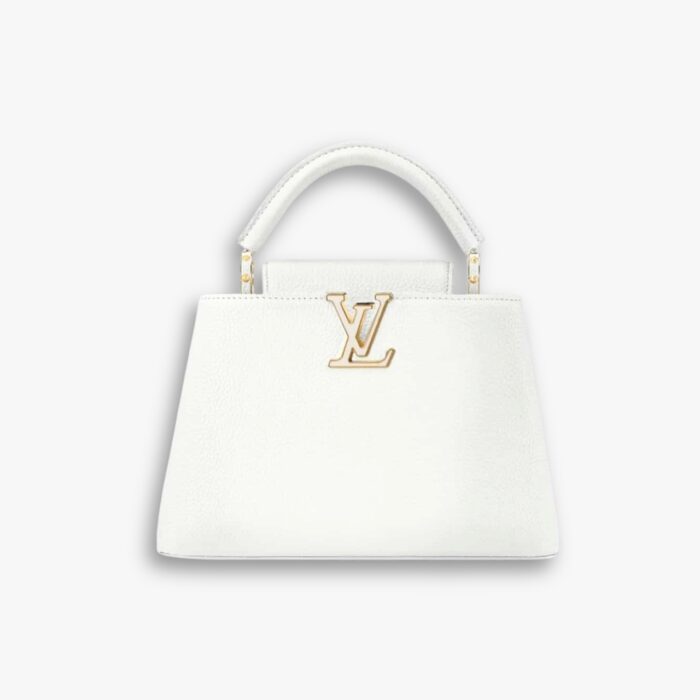 Louis Vuitton Capucines BB Snow White 27Cm