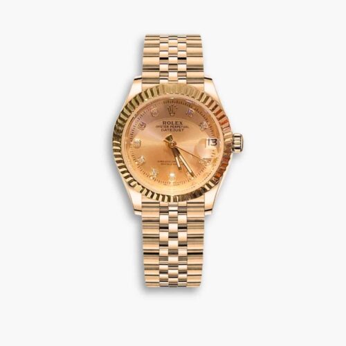 Rolex Datejust 31 Gold Dial 40mm