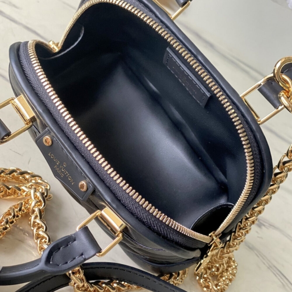Super Vip 1:1 – Louis Vuitton Nano Alma Bag Black 18Cm M83048 - Image 6