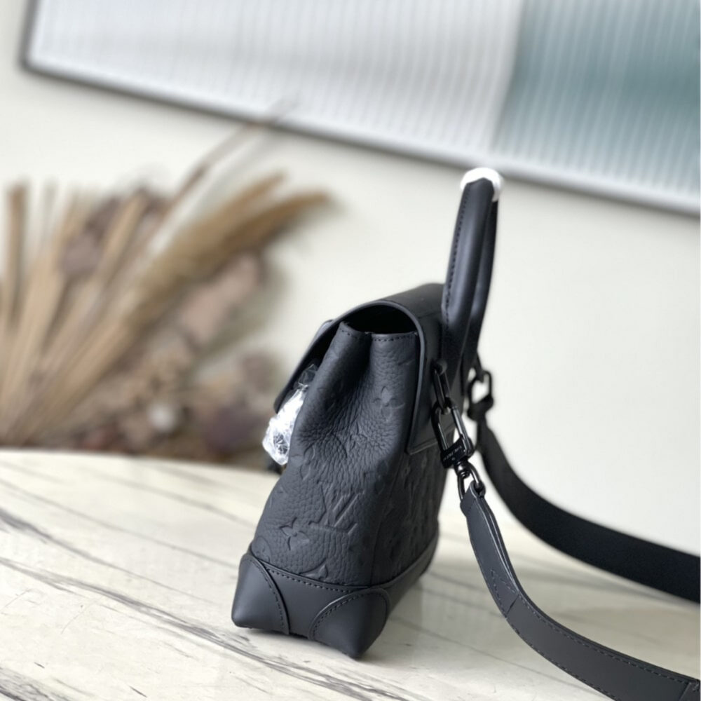 Super Vip 1:1 – Louis Vuitton Steamer PM Monogram Black 25Cm M24436 - Image 3
