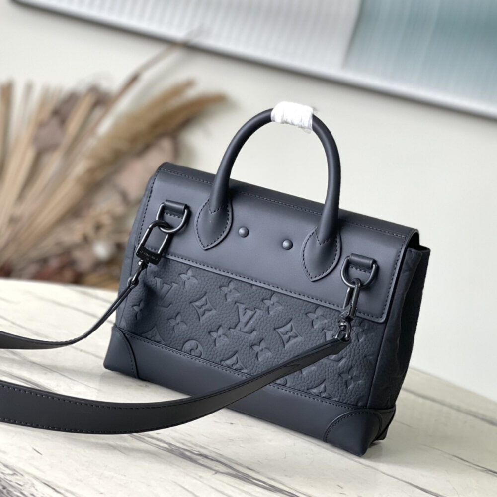 Super Vip 1:1 – Louis Vuitton Steamer PM Monogram Black 25Cm M24436 - Image 4