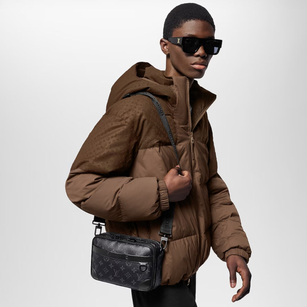 Super Vip 1:1 – Louis Vuitton Alpha Messenger Bag Monogram Eclipse Canvas Black 24Cm M46955 - Image 10