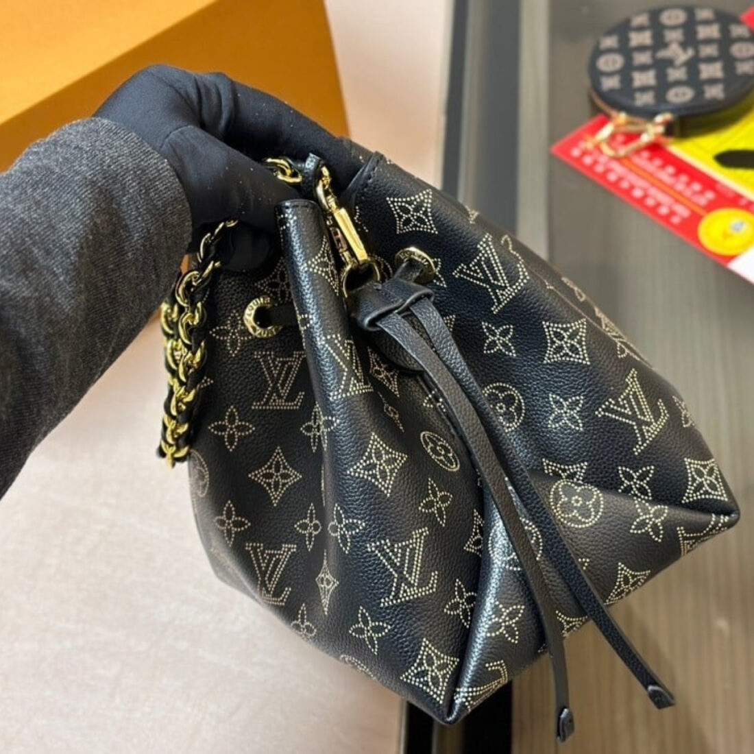 Louis Vuitton Bella Monogram Canvas Black 23cm M23392 - Image 6